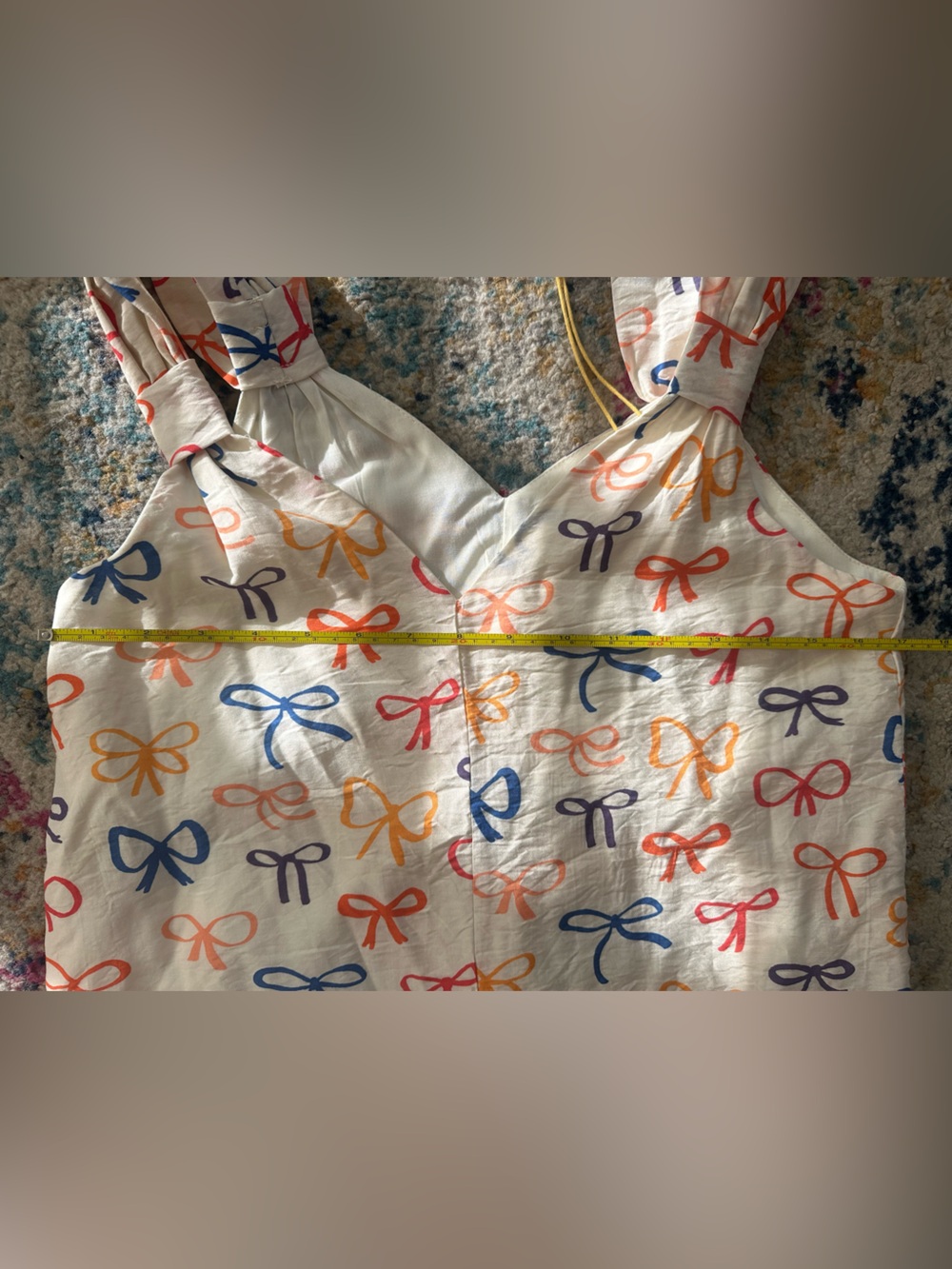 🎀Compania Fantastica for Anthropologie. Bow tie dress. Small. NWT. - Picture 14 of 16